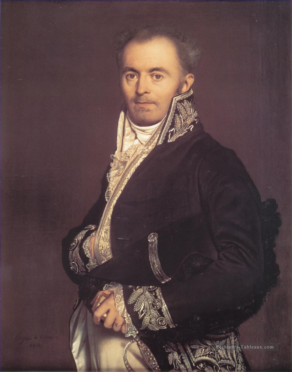 Hippolyte François Devillers néoclassique Jean Auguste Dominique Ingres Peintures à l'huile